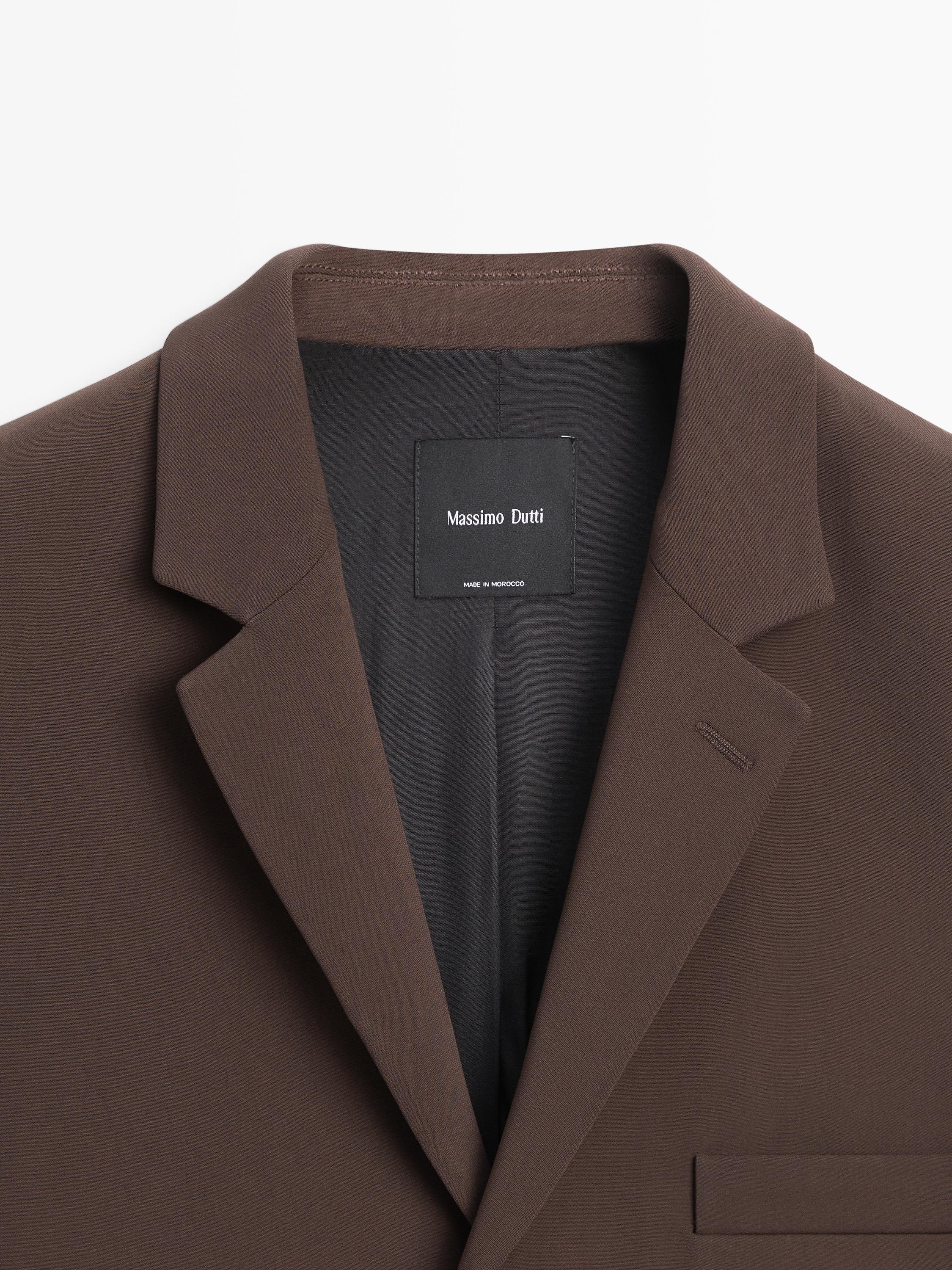 Crepe blazer